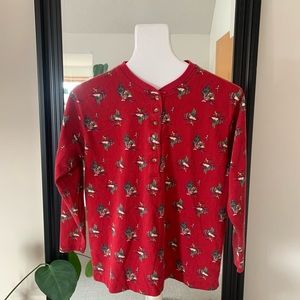 Vintage Eddie Bauer Cabin Henley Shirt